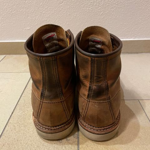 View photo of Red Wing 6-Inch Classic Moc in S.B. Foot Copper Rough and Tough