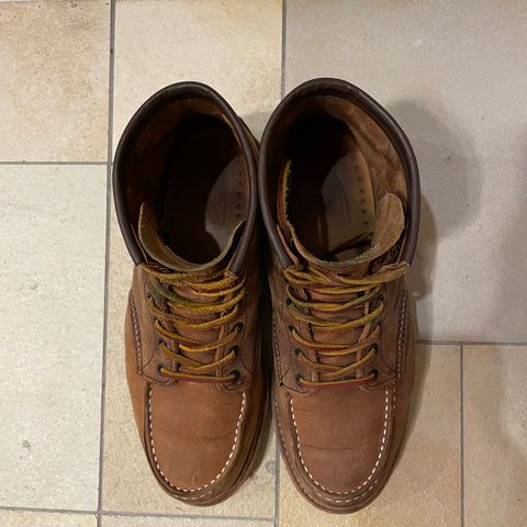 View photo of Red Wing 6-Inch Classic Moc in S.B. Foot Copper Rough and Tough