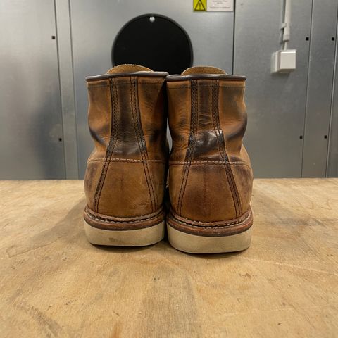 View photo of Red Wing 6-Inch Classic Moc in S.B. Foot Copper Rough and Tough