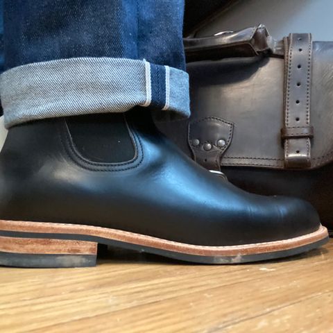 Search result thumbnail of Oak Street Bootmakers Unlisted Model in Horween Black Chromexcel