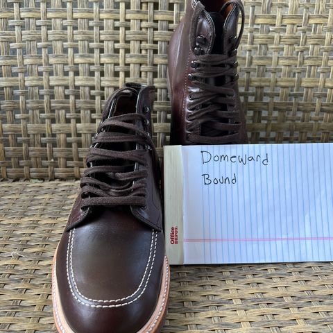 View photo of Alden Indy Boot in Horween Brown Chromexcel