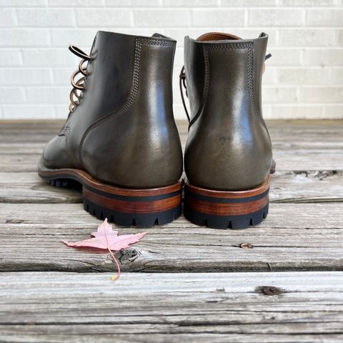 Viberg Boondocker in Maryam Olive TPR Horsebutt