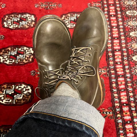 Viberg Boondocker in Maryam Olive TPR Horsebutt