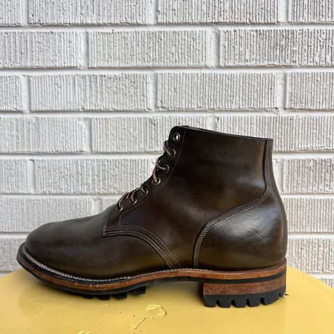 Viberg Boondocker in Maryam Olive TPR Horsebutt