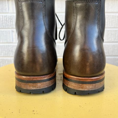 Viberg Boondocker in Maryam Olive TPR Horsebutt