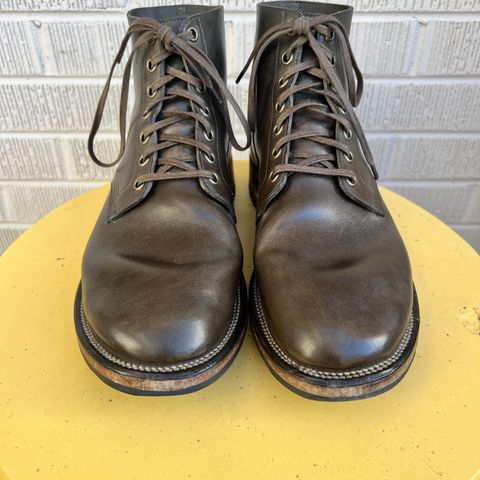 Viberg Boondocker in Maryam Olive TPR Horsebutt