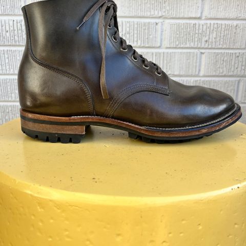 Viberg Boondocker in Maryam Olive TPR Horsebutt