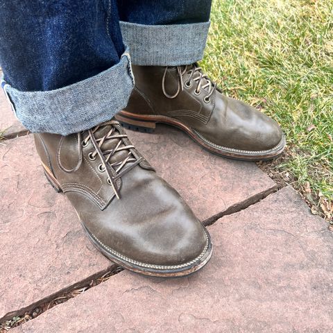 Viberg Boondocker in Maryam Olive TPR Horsebutt