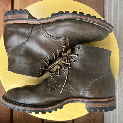 Viberg Boondocker in Maryam Olive TPR Horsebutt