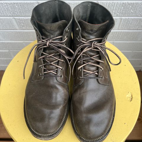 Viberg Boondocker in Maryam Olive TPR Horsebutt