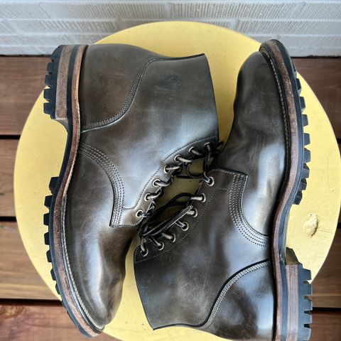 Viberg Boondocker in Maryam Olive TPR Horsebutt