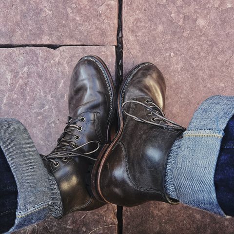 Viberg Boondocker in Maryam Olive TPR Horsebutt