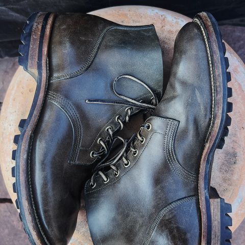 Viberg Boondocker in Maryam Olive TPR Horsebutt