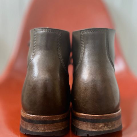 Viberg Boondocker in Maryam Olive TPR Horsebutt
