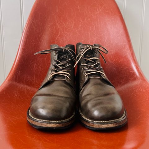 Viberg Boondocker in Maryam Olive TPR Horsebutt