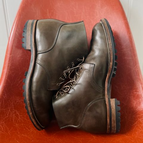 Viberg Boondocker in Maryam Olive TPR Horsebutt