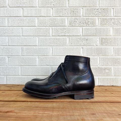 Viberg Service Boot in Maryam Nero ‘Teacore’ Horsebutt