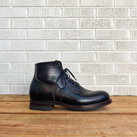 Viberg Service Boot in Maryam Nero ‘Teacore’ Horsebutt