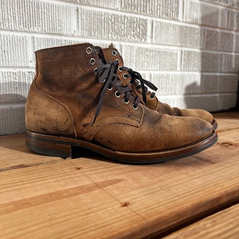 Viberg Service Boot in C.F Stead Rawhide Waxy Commander