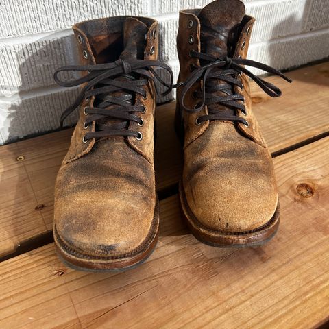 Viberg Service Boot in C.F Stead Rawhide Waxy Commander