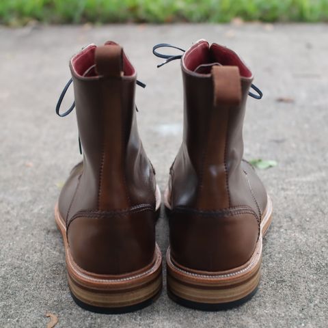 Carmina Unlisted Model in Horween Armagnac Shell Cordovan