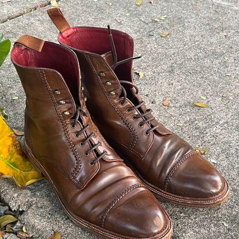 Carmina Unlisted Model in Horween Armagnac Shell Cordovan