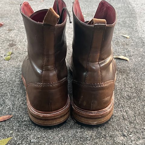 Carmina Unlisted Model in Horween Armagnac Shell Cordovan