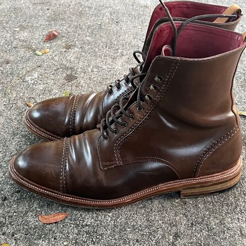 Carmina Unlisted Model in Horween Armagnac Shell Cordovan