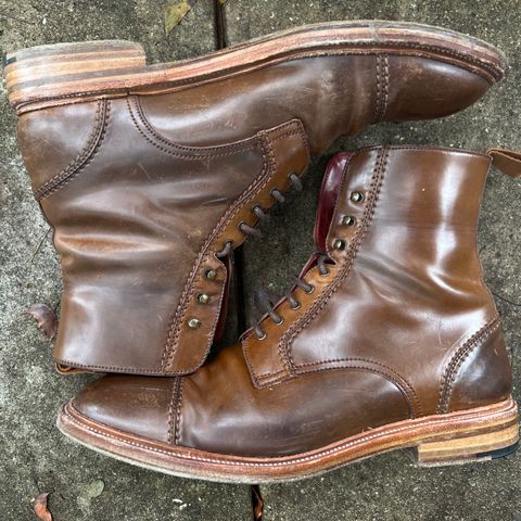 Carmina Unlisted Model in Horween Armagnac Shell Cordovan