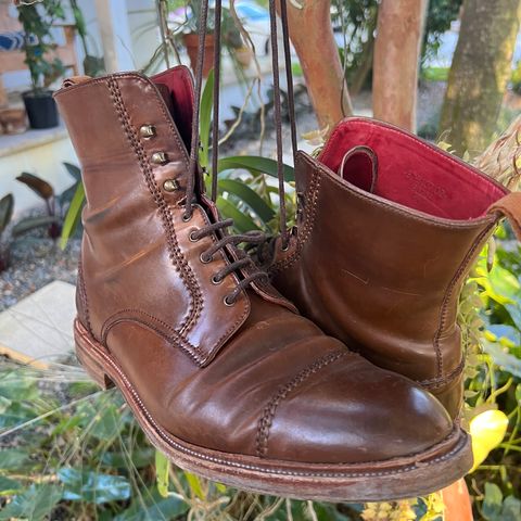 Carmina Unlisted Model in Horween Armagnac Shell Cordovan