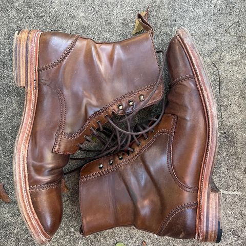 Carmina Unlisted Model in Horween Armagnac Shell Cordovan