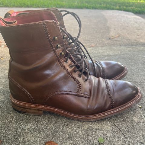 Carmina Unlisted Model in Horween Armagnac Shell Cordovan