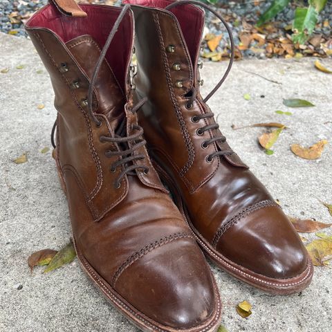 Carmina Unlisted Model in Horween Armagnac Shell Cordovan