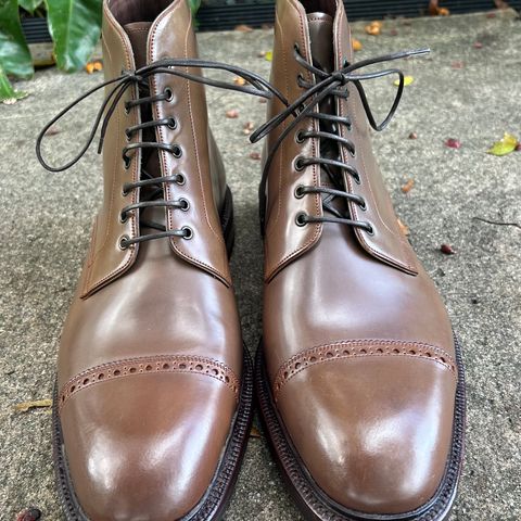 Carmina Work Boots 861 in Unknown Leather