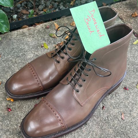 Carmina Work Boots 861 in Unknown Leather