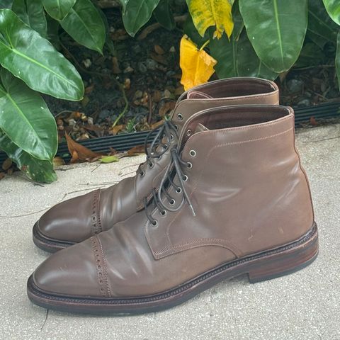 Carmina Work Boots 861 in Unknown Leather