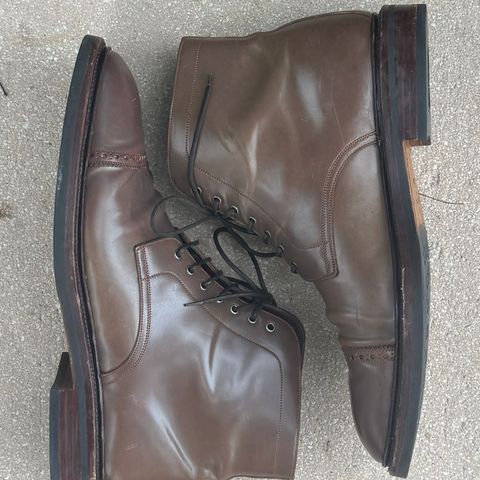 Carmina Work Boots 861 in Unknown Leather