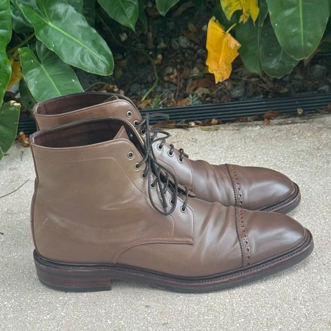 Carmina Work Boots 861 in Unknown Leather