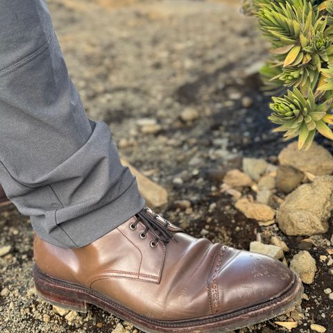 Carmina Work Boots 861 in Unknown Leather