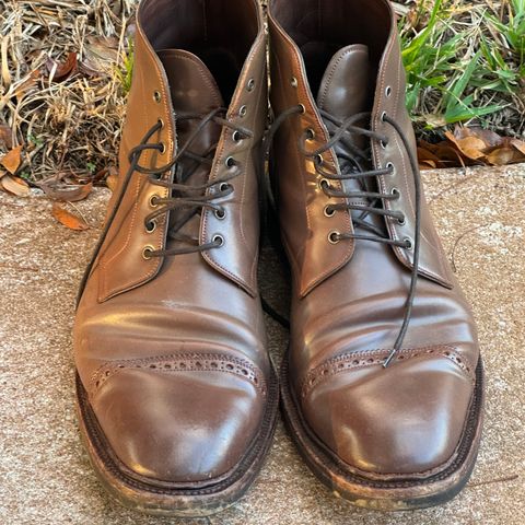 Carmina Work Boots 861 in Unknown Leather