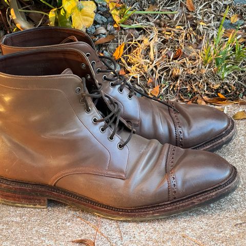 Carmina Work Boots 861 in Unknown Leather