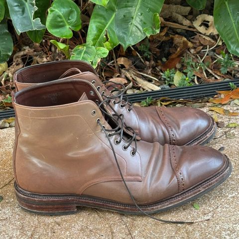 Carmina Work Boots 861 in Unknown Leather