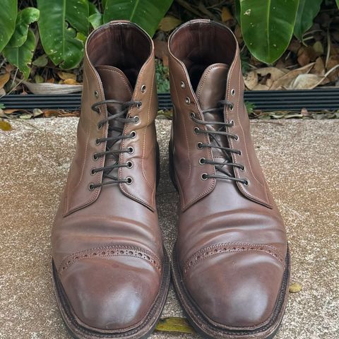 Carmina Work Boots 861 in Unknown Leather