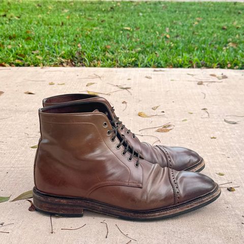 Carmina Work Boots 861 in Unknown Leather