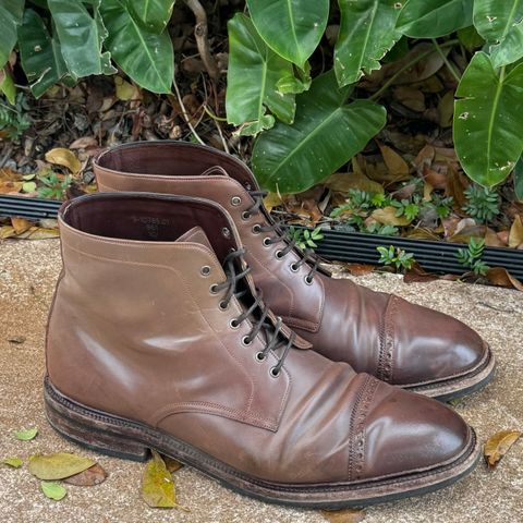 Carmina Work Boots 861 in Unknown Leather