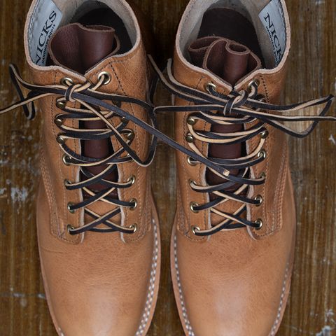 Nicks Prospector in Horween Natural Dublin