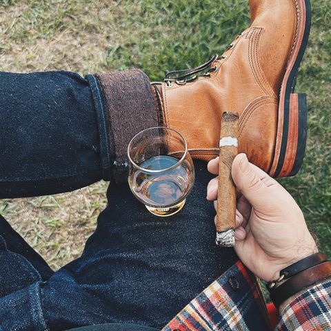 Nicks Prospector in Horween Natural Dublin