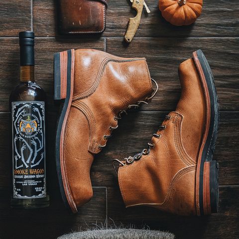 Nicks Prospector in Horween Natural Dublin