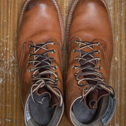 Nicks Prospector in Horween Natural Dublin