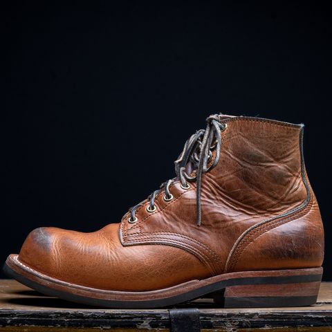 View photo of Nicks Prospector in Horween Natural Dublin